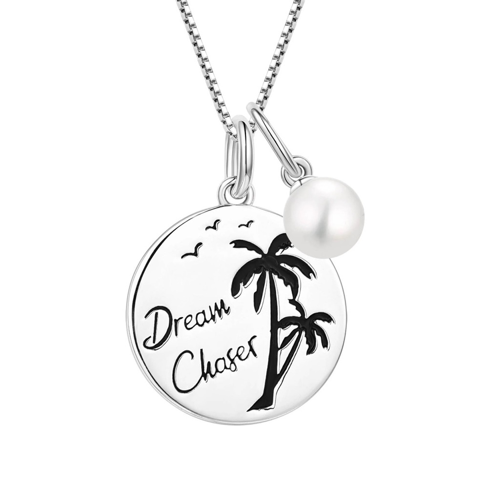 It’s Pearl Time Dream Chaser Necklace with 1 Pearl
